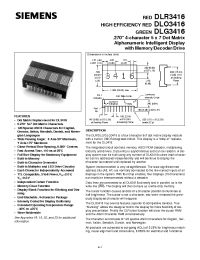 Datasheet DLG3416 manufacturer Siemens