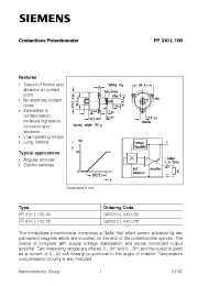 Datasheet FP310L100 manufacturer Siemens