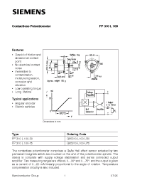 Datasheet FP310L100-30 manufacturer Siemens
