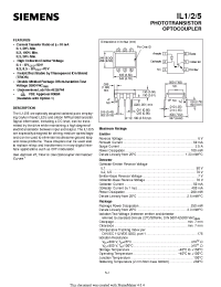 Datasheet IL1 manufacturer Siemens