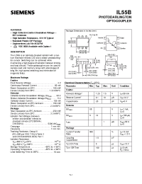 Datasheet IL55B производства Siemens