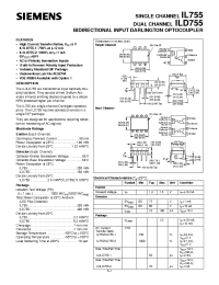 Datasheet IL755 manufacturer Siemens