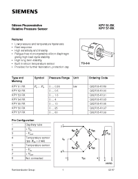 Datasheet KPY52RK manufacturer Siemens