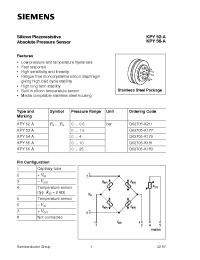 Datasheet KPY55A manufacturer Siemens
