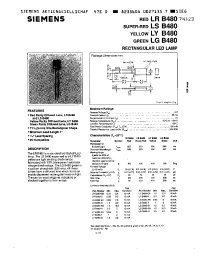 Datasheet LGB480-EH manufacturer Siemens