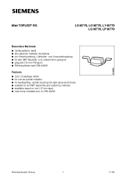 Datasheet LGM770-J manufacturer Siemens