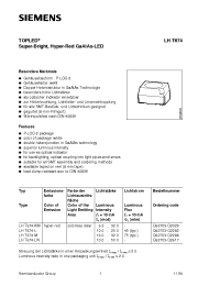 Datasheet LHT674 manufacturer Siemens