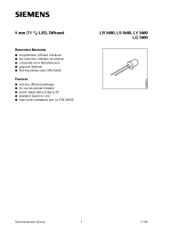 Datasheet LR5460-F manufacturer Siemens