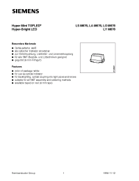 Datasheet LSM676-MQ manufacturer Siemens