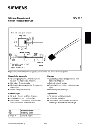 Datasheet Q60215-Y63-S1 manufacturer Siemens