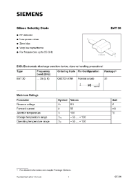 Datasheet Q62702-A764 manufacturer Siemens