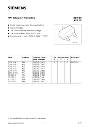 Datasheet Q62702-C1476 manufacturer Siemens