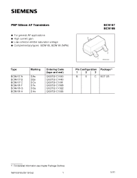 Datasheet Q62702-C1681 manufacturer Siemens