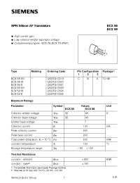 Datasheet Q62702-C625 manufacturer Siemens