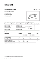Datasheet Q62702-D1258 manufacturer Siemens