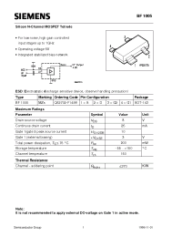 Datasheet Q62702-F1498 manufacturer Siemens
