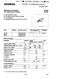 Datasheet Q62702-F683 manufacturer Siemens