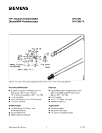 Datasheet Q62702-P1000 manufacturer Siemens
