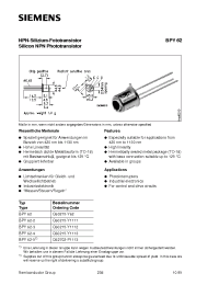 Datasheet Q62702-P1113 производства Siemens