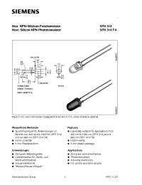 Datasheet Q62702-P1668 manufacturer Siemens