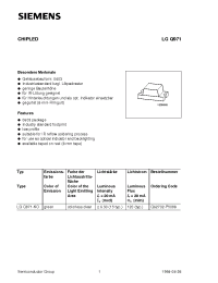 Datasheet Q62702-P5098 manufacturer Siemens