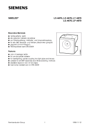 Datasheet Q62703-Q2552 manufacturer Siemens