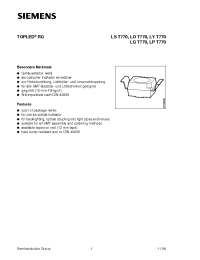 Datasheet Q62703-Q2741 manufacturer Siemens