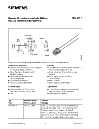 Datasheet Q62703-Q516 manufacturer Siemens