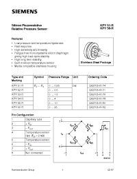 Datasheet Q62705-K178 manufacturer Siemens