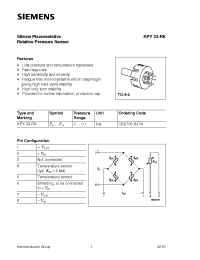 Datasheet Q62705-K274 производства Siemens
