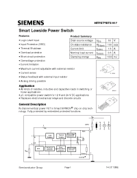 Datasheet Q67060-S6700-A4 manufacturer Siemens