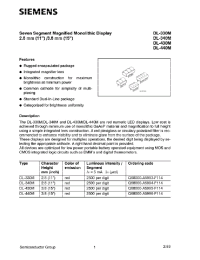 Datasheet Q68000-A5994-F114 manufacturer Siemens