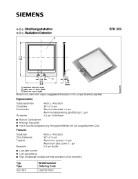 Datasheet SFH522 manufacturer Siemens