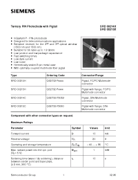 Datasheet SRD00214C manufacturer Siemens