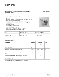 Datasheet SRD00512Z manufacturer Siemens