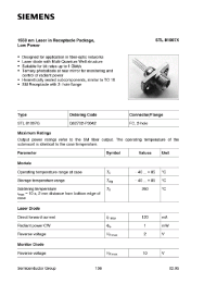 Datasheet STL81007X manufacturer Siemens