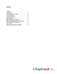 Datasheet S-1463AF manufacturer Seiko