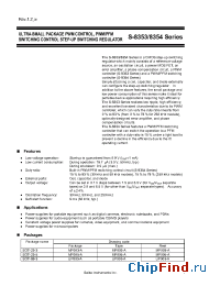 Datasheet S-8353D30MC-IUP-T2 manufacturer Seiko