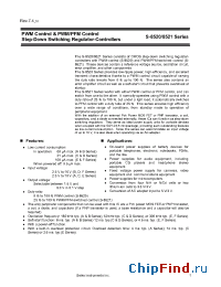 Datasheet S-8520B50MC-ASJ-T2 manufacturer Seiko