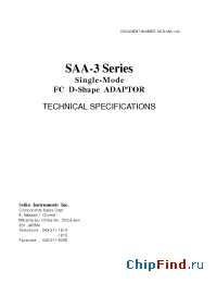 Datasheet SAA-302200 manufacturer Seiko