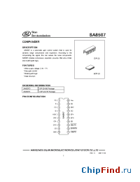 Datasheet SA8507 manufacturer Silan