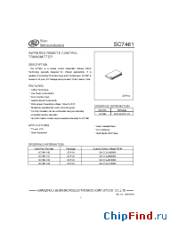 Datasheet SC7461 manufacturer Silan