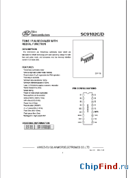 Datasheet SC9102D manufacturer Silan