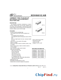 Datasheet SC91650 manufacturer Silan