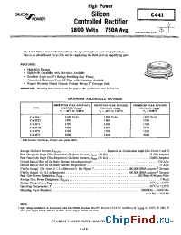 Datasheet C441 manufacturer Silicon Power