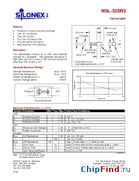 Datasheet NSL-32SR3 manufacturer Silonex