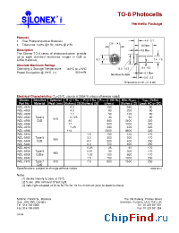 Datasheet NSL-4950 manufacturer Silonex