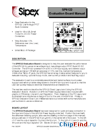 Datasheet SP6122EB manufacturer Sipex