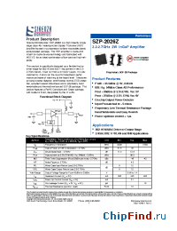 Datasheet SZP-2026 manufacturer Sirenza