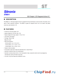 Datasheet ST8011 manufacturer Sitronix